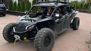 Субботний выезд на озеро. Maverick x3 автобус. Видео короткое подвела GoPro . #brp #обзор #покатушки