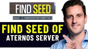 HOW TO FIND THE SEED OF ATERNOS SERVER 2025! (FULL GUIDE)