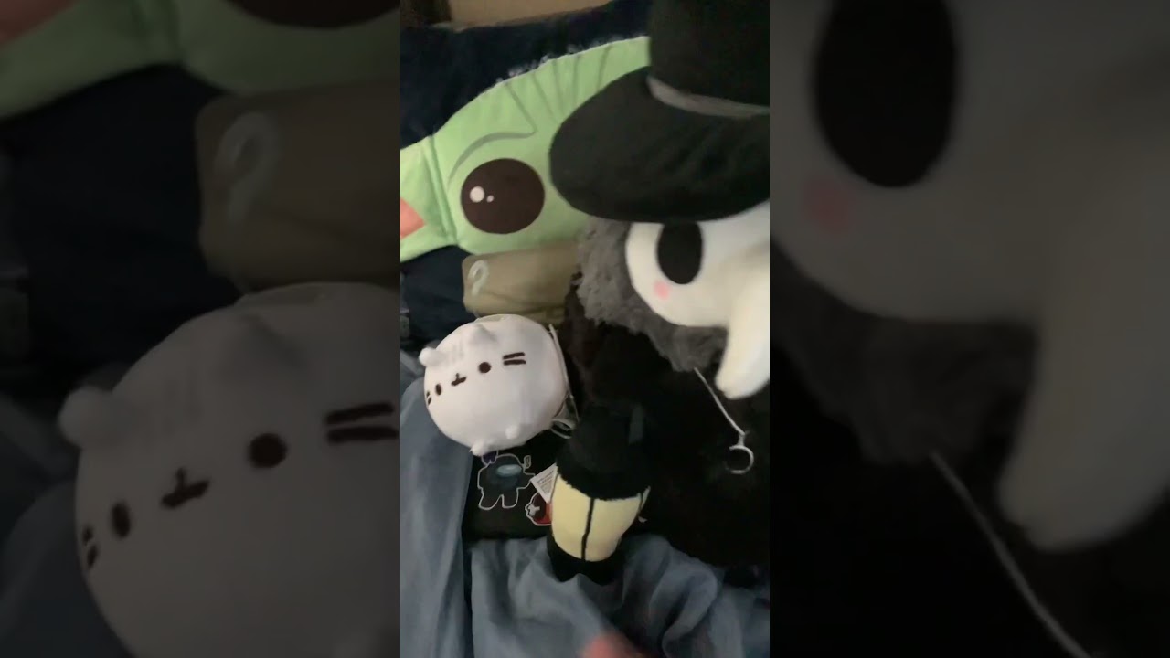 Salem Pusheen and Doctor Plague squishable