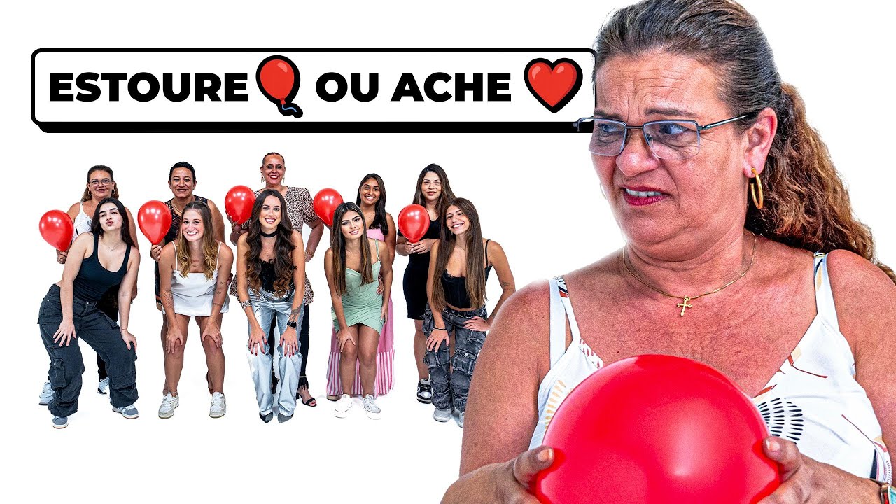 MÃES ESTOURAM O BALÃO E ESCOLHEM O DATE DAS FILHAS!