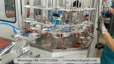 Turntable Induction Brazing Machines - Automatic Soldering Systems For Tubing Pipe Welding