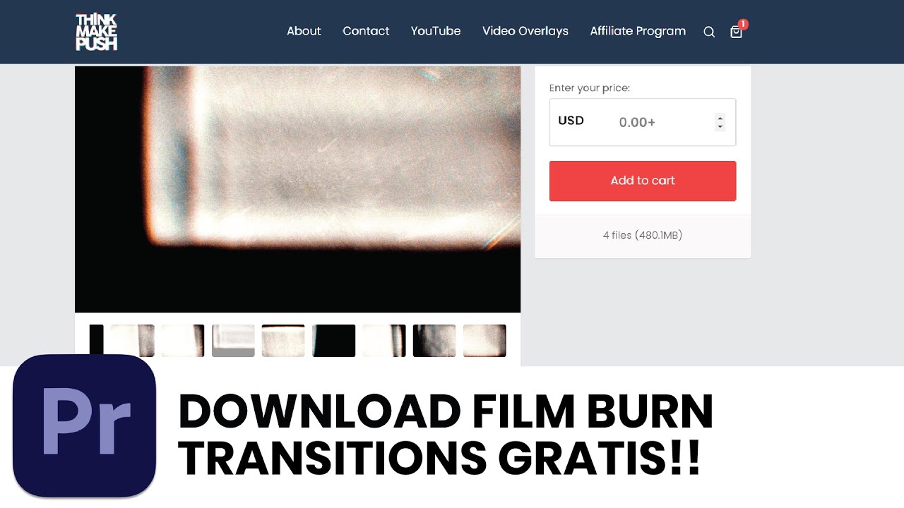 TUTORIAL CARA MENDOWNLOAD OVERLAY FILM BURN TRANSITION SECARA GRATIS