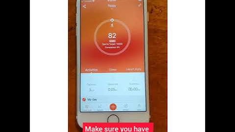 How to enable SNS Alerts with an iPhone on the VeryFitPro App
