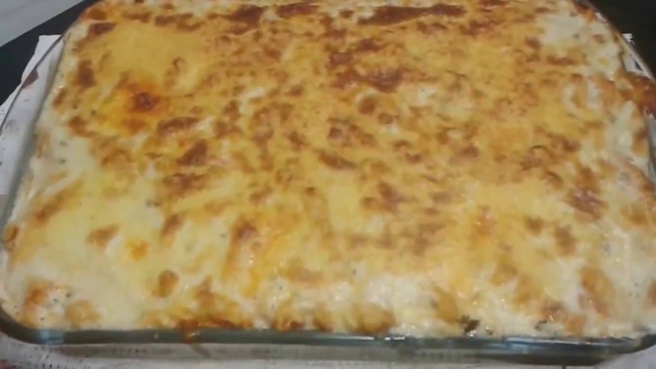 طريقة تحضير كراتان المقرونية  بالبشاميل