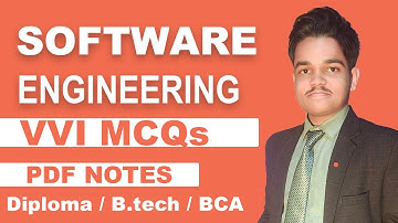 SOFTWARE ENGINEERING VVI MCQs | TOP 100 MCQs BY SHUBHAM SIR | 6TH SEM CSE | SBTE BIHAR