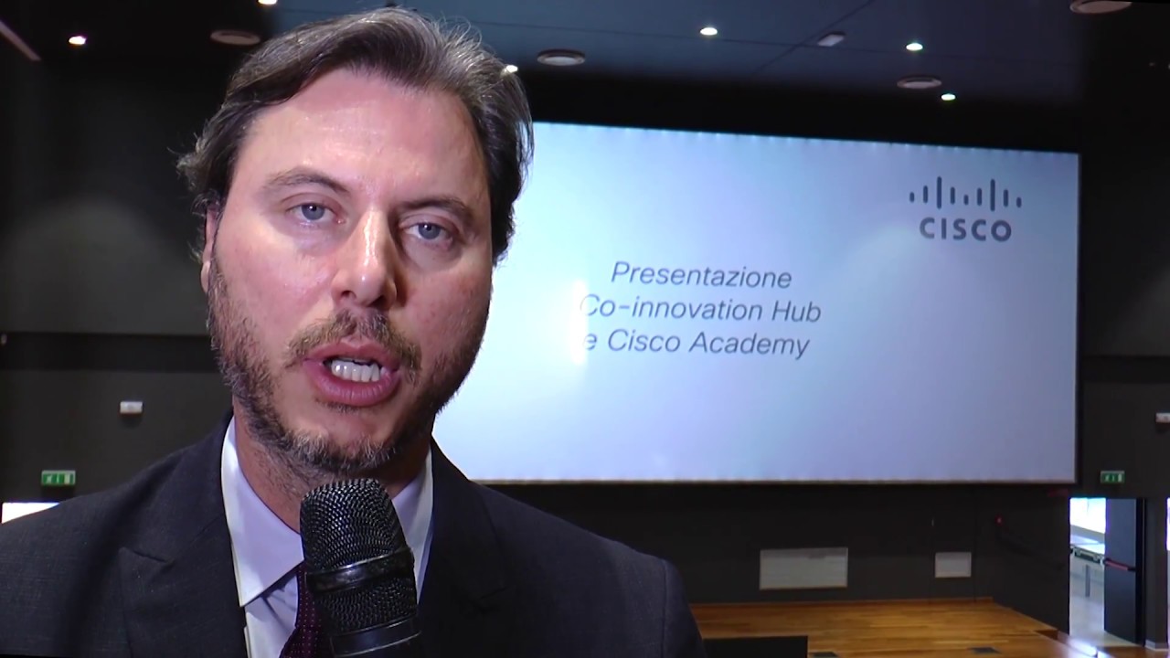 Intervista A Marco De Angelis Dir Consorzio Clara Inaugurazione Cisco Networking Academy Youtube