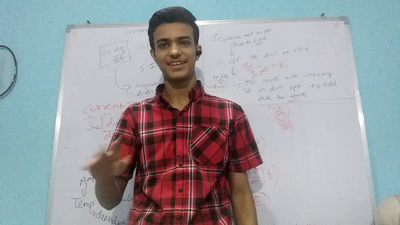 Current electricity- HC verma theory class 12 crash course