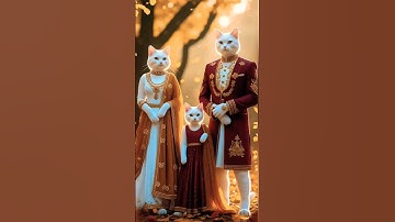 ai animation cartoon video ♥️😺#cute #cat family