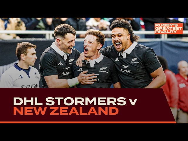 🔴 LIVE | DHL Stormers v New Zealand | Rugby's Greatest Rivalry