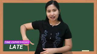 Time Expression Sign Language with Olivia Aguila