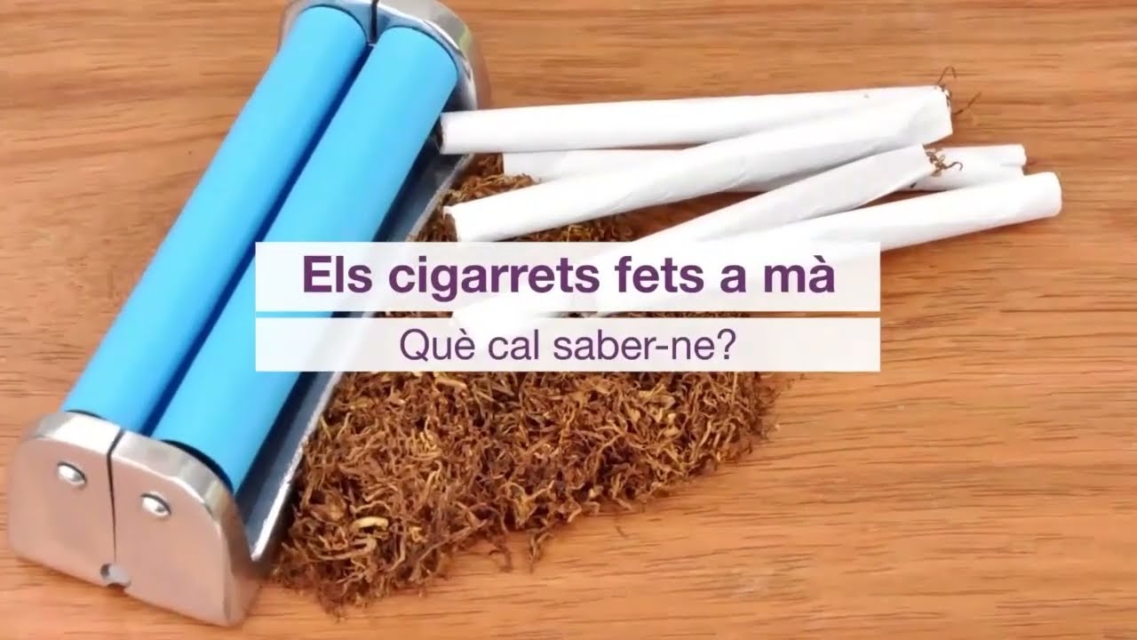 Cigarrets fets a mà. Què cal saber-ne?