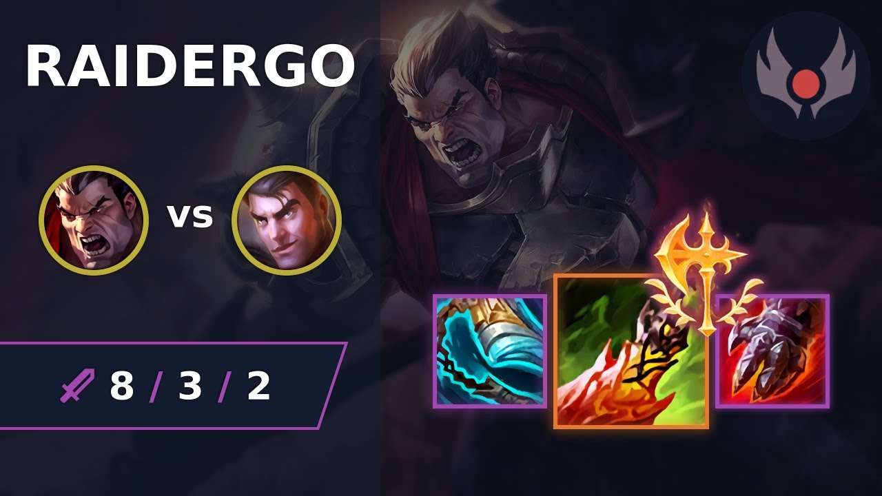 [ RaiderGO ] Darius TOP vs Jayce | EUW GRANDMASTER | LOL Season 2024 ...