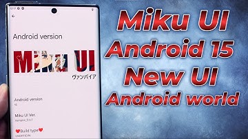 Miku UI GSI Android 15 Booted ON Galaxy Note 10 Plus -English-