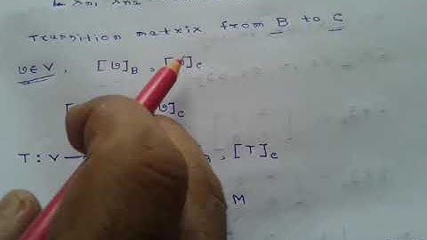 Matrix of a Bilinear form (Change of Basis)