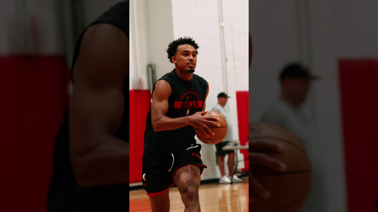 The whole squad is putting work in out in Vegas 💪 #chicagobulls #nba #summerleague