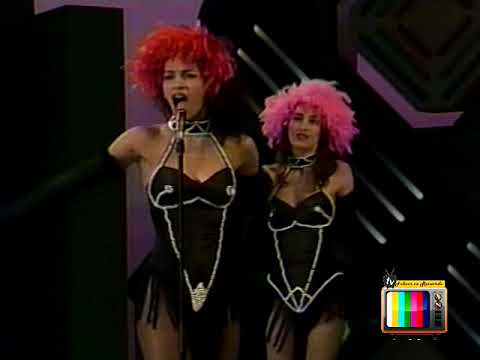 The Sacados Ritmo de la Noche Chile 1992 Programa Exito