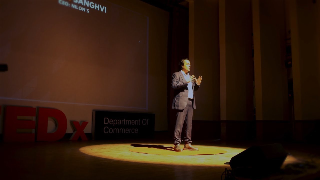 What Success Is Really Built On | Dipak Sanghvi | TEDxDepartment Of Commerce