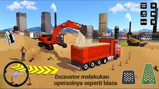 Kota Kontruksi Simulator | Forklift Truk Permainan | Android Gameplay screenshot 3