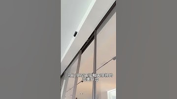 Interior automatic sliding doors. Use LMD automatic door mechanism.  #interiordesign #doorautomation