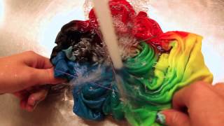 How To PROPERLY Rinse A Tie Dye T-shirt