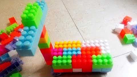 Satisfying DIY Scooter 🛴 ASMR building blocks/block game/ Lego block #asmr#asmrsounds buildingblocks