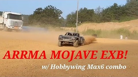 Arrma Mojave Exb bashing on the sandy ground #arrma #mojaveexb