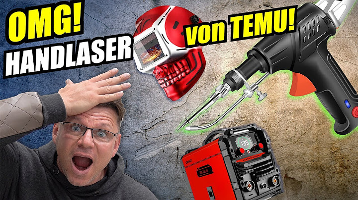 OMG! Handlaser von TEMU - FAKE oder ECHT? | Das billigste Schweißgerät online!