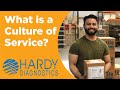 Learn what a culture of service means at hardy diagnostics