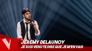 Gainsbourg - 'Je suis venu te dire que je m'en vais' ? Jeremy Delaunoy | Lives | The Voice Belgique