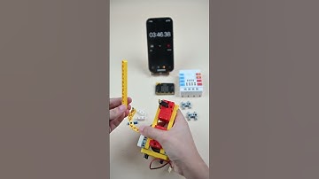 ELECFREAKS 丨Guess? How long does it take to make a kaleidoscope robot? #lego #shorts