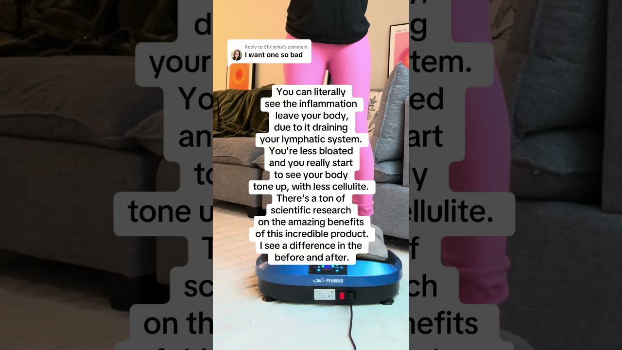 Boost muscle, balance, & lymphatic health with vibration plate workouts!