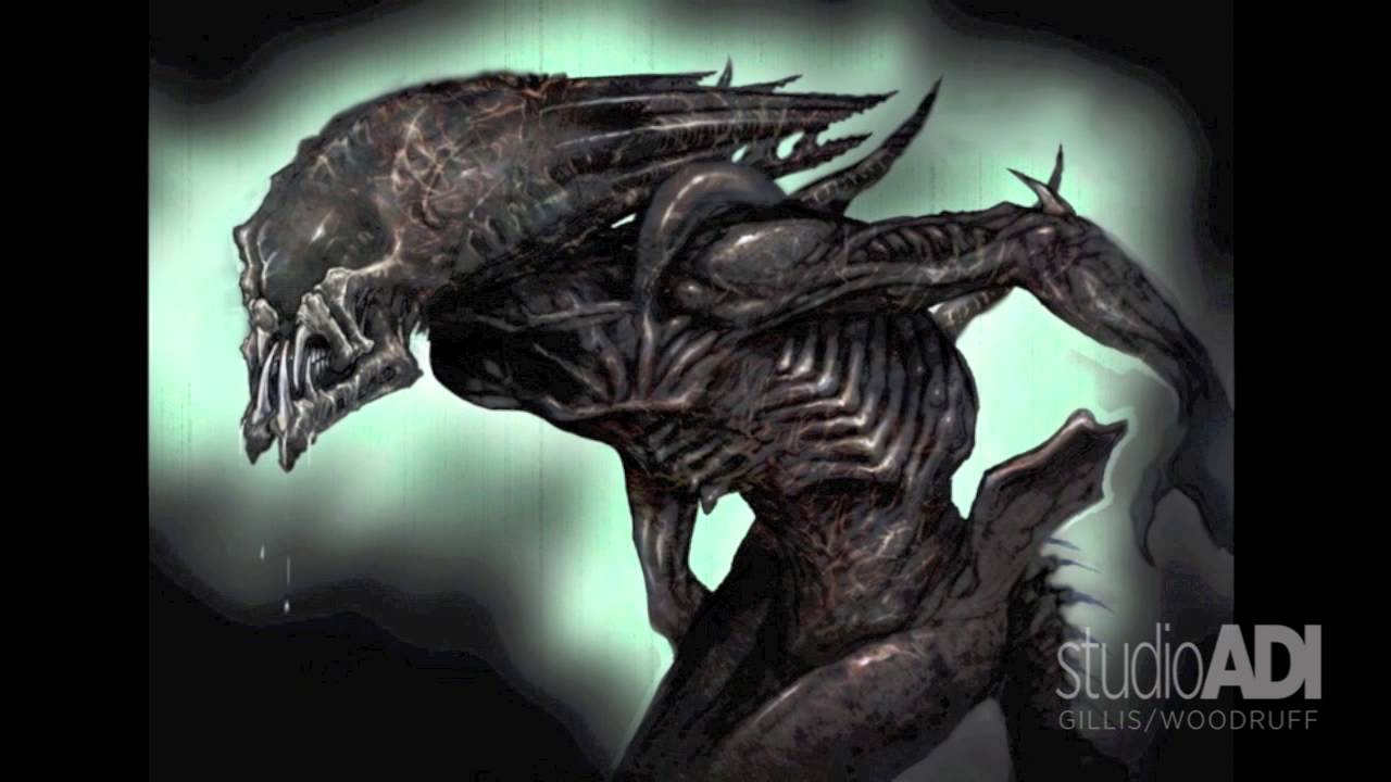 avpr predalien concept designs bts youtube