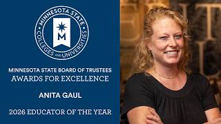 2026 Board of Trustees Awards - Anita Gaul, Minnesota West Community &amp; Technical College