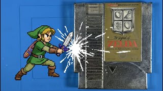 The Legend of Zelda NES Cartridge Deep Clean + Battery Replacement (Restoration ASMR)👾👾