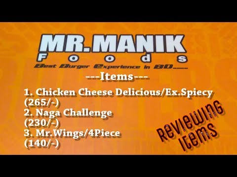 Review on Mr Manik Food Uttora