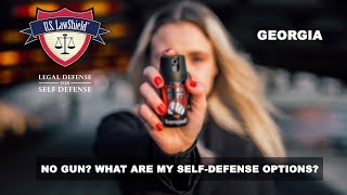 No gun? What are my self-defense options? GEORGIA