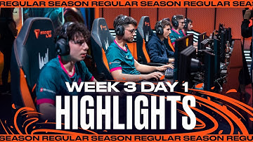Full Day Highlights | W3 D1 | LEC Spring 2023