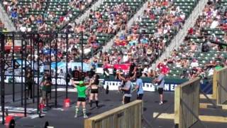 2010 CrossFit Games Women's Toe to Bar - Ground to Overhead Final Heat.mp4
