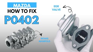 MAZDA : How to Fix the P0402 Engine Error Code with 2 Methods