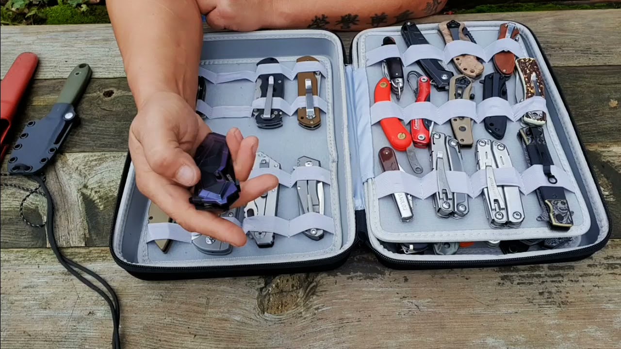 44 MESSER FÜR 30 € : Low Budget Messer Taschen / Aufbewahrung