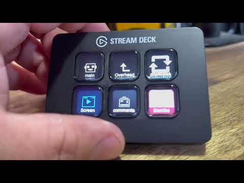 Elgato Stream Deck Mini – Compact Studio Controller, 6 Macro Keys