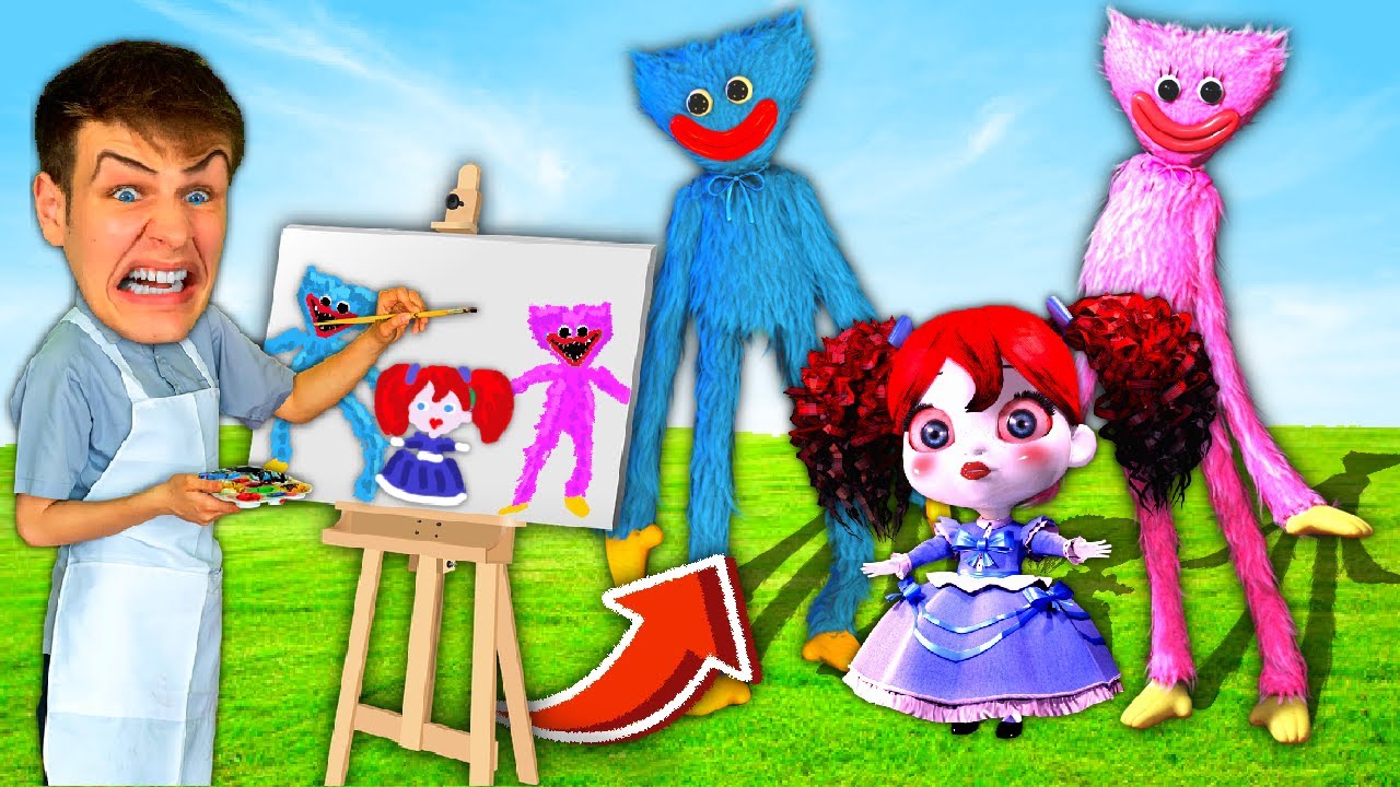 Každý HUGGY WUGGY, kterého NAKRESLÍM, tak OŽIJE! (GTA 5)