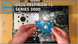 DELL Inspiron 15 3000 Series - Disassembly, SSD, RAM Upgrade ASMR
