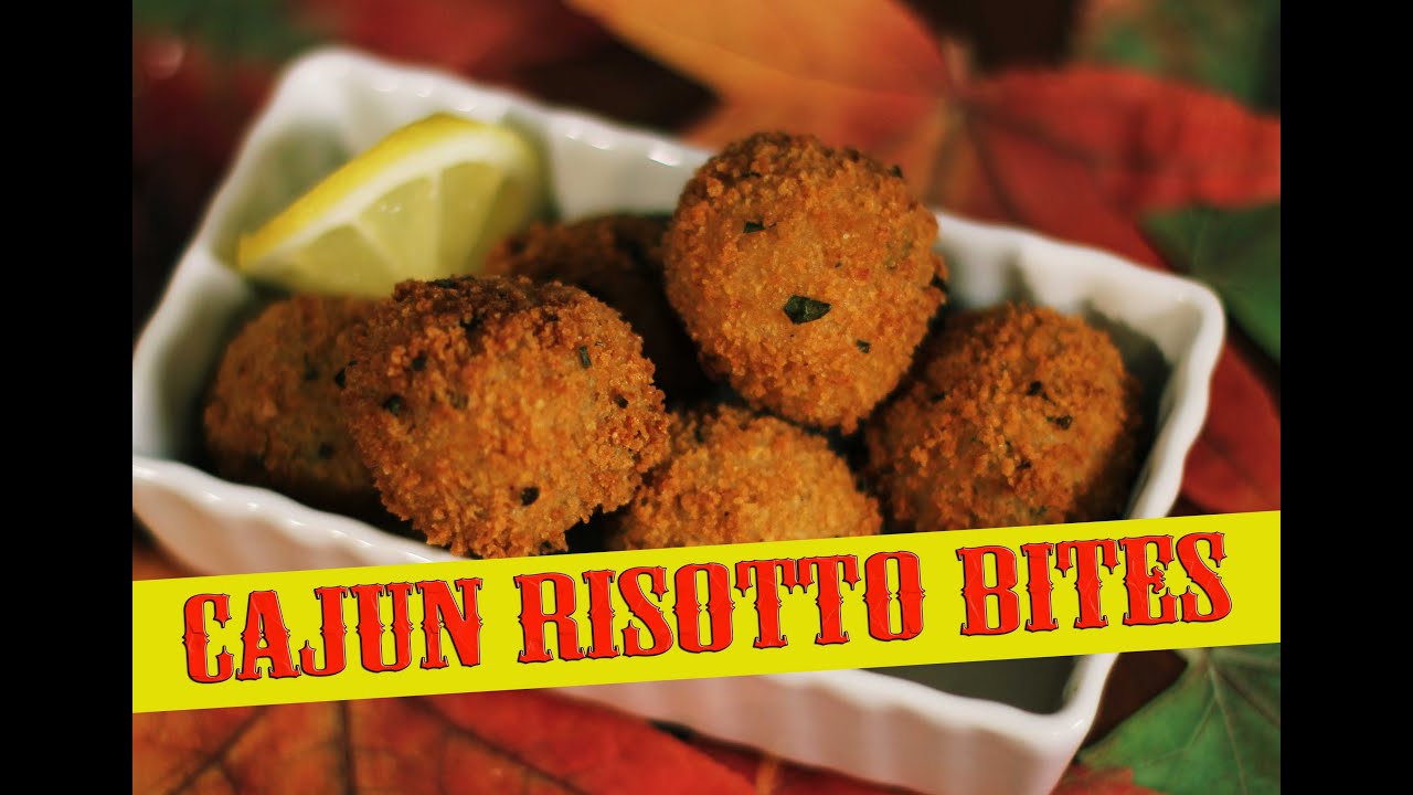 Cajun Risotto Bites Recipe The Vegan Zombie YouTube