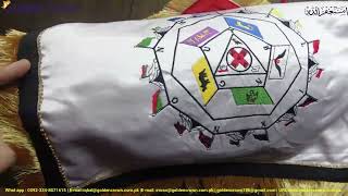 Masonic Scottish Rite 32 Degree Master of the Royal Secret regalia Apron,