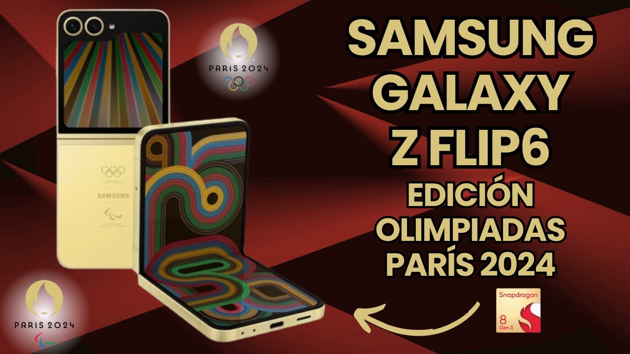 Olympic Edition Samsung Galaxy Z Flip 6 Unboxing en Español - YouTube