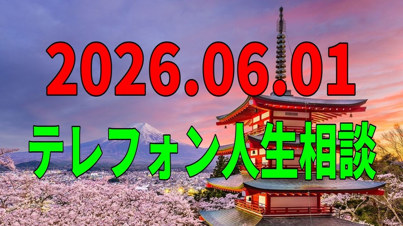【テレフォン人生相談】 2026年06月01日