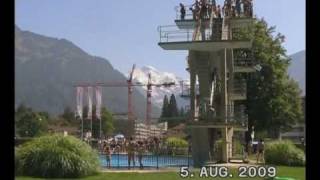 10m Diving board jumps, gainers + Double gainers