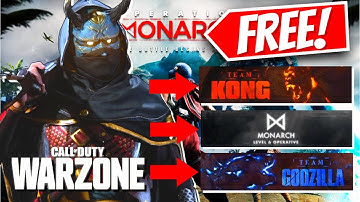 WARZONE SEASON 3: HOW TO UNLOCK SECRET GODZILLA VS KONG CALLING CARDS (Warzone Update)