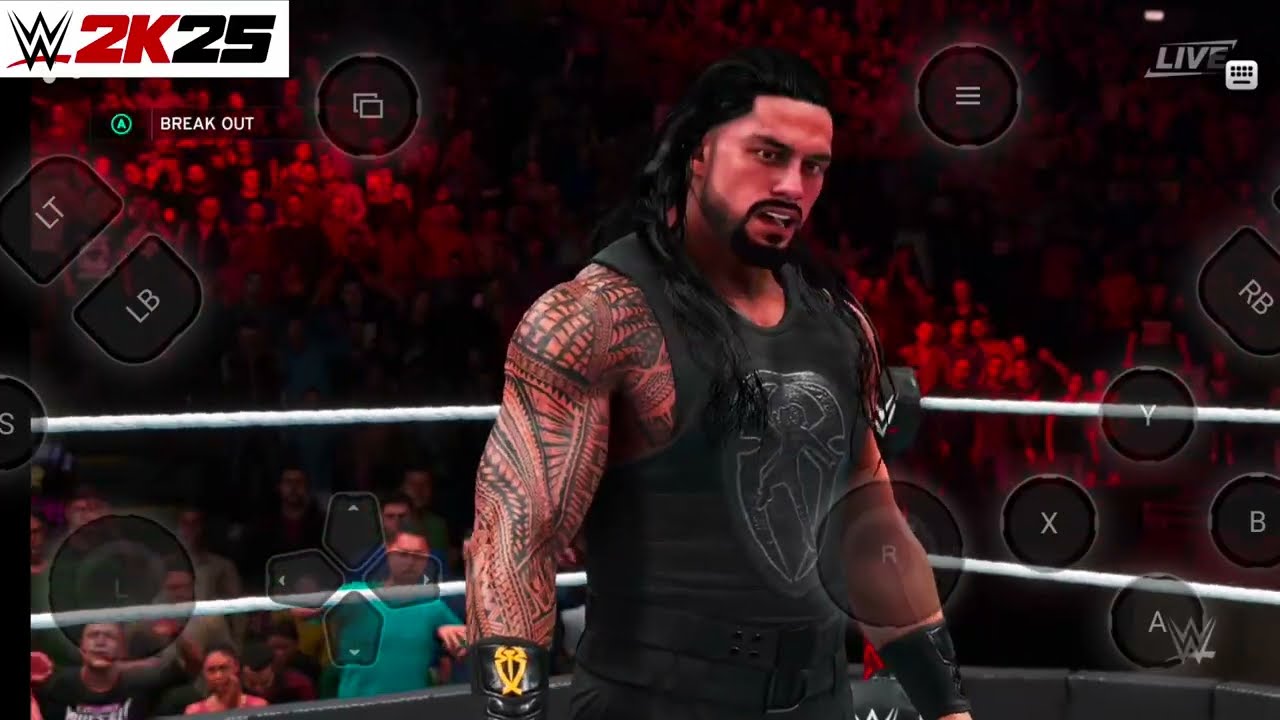 WWE 2k25 ANDROID GAMEPLAY ON CHIKKI CLOUD GAMING EMULATOR 